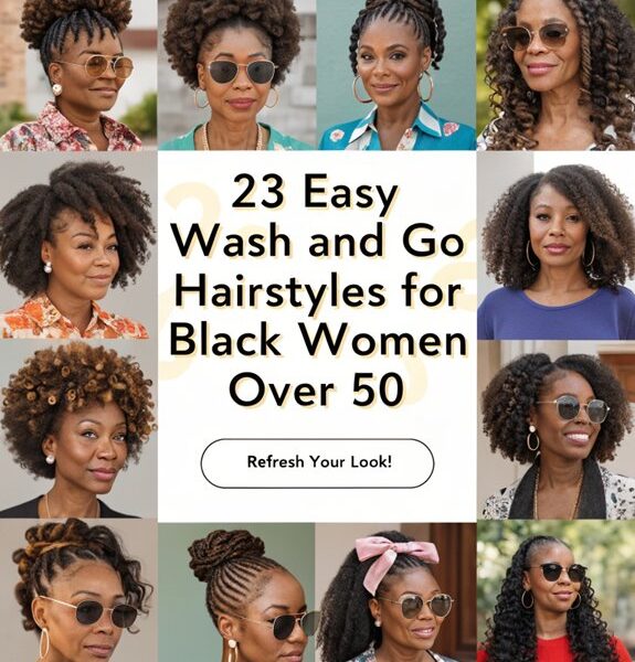 effortless hairstyles for mature black women