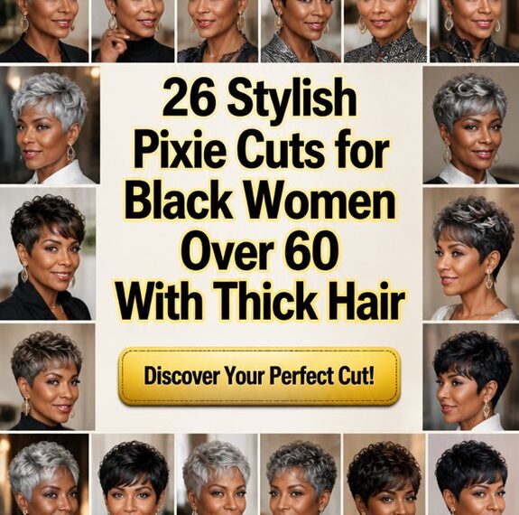 chic pixie cuts for 60