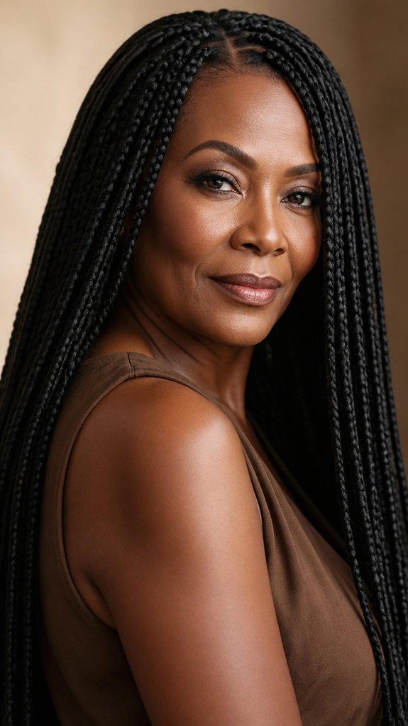 airy tension free jumbo braids