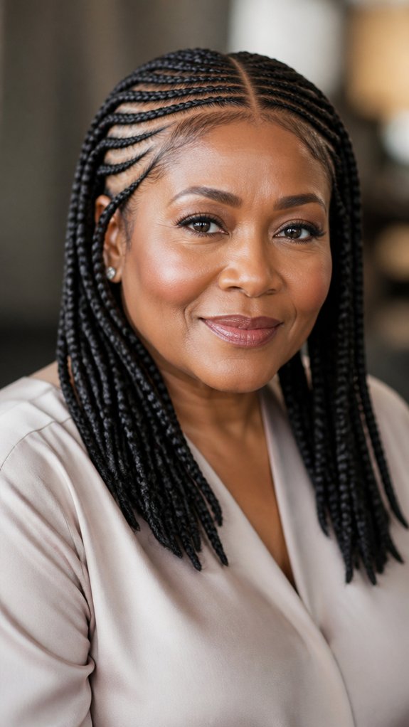 beadless fulani braids care