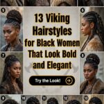 bold viking braids for blackwomen