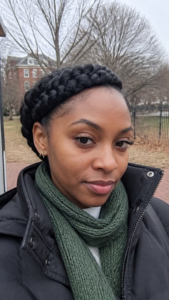 braided headband sleek coverage