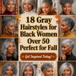 chic gray hairstyles for 50