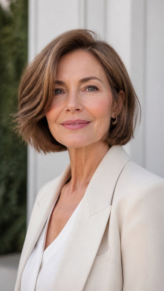 chin length layered volume boost