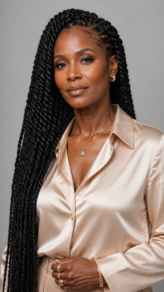 chunky sleek senegalese twists
