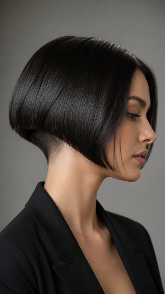 classic bob with undercut