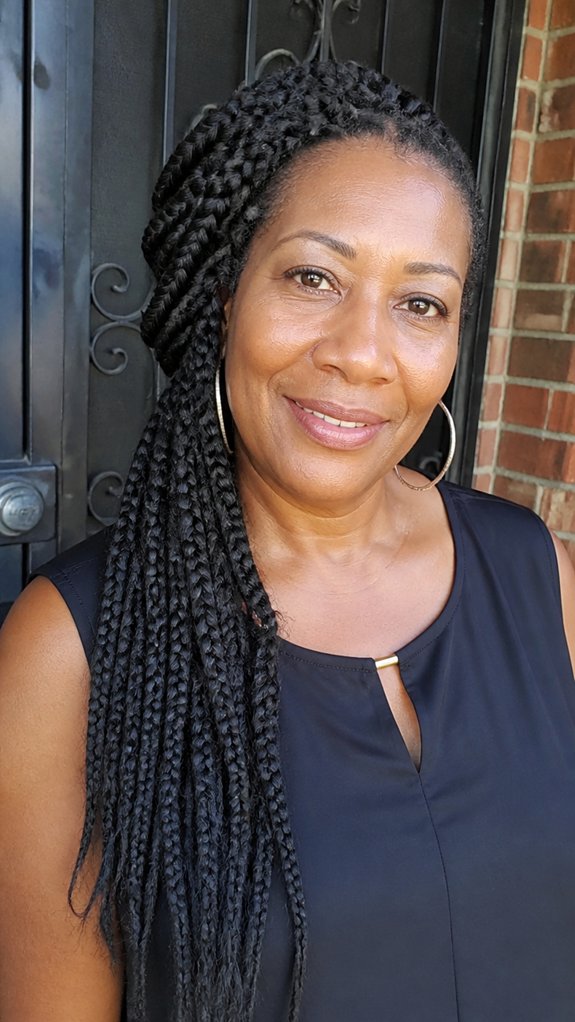 clean even sealed goddess braids