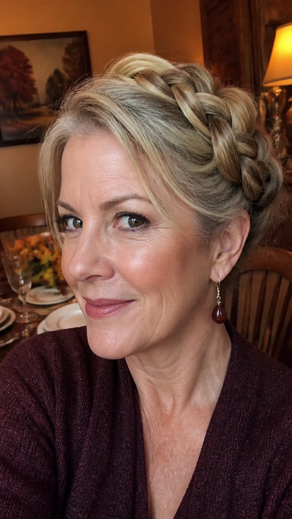 close fitting comfortable halo braid