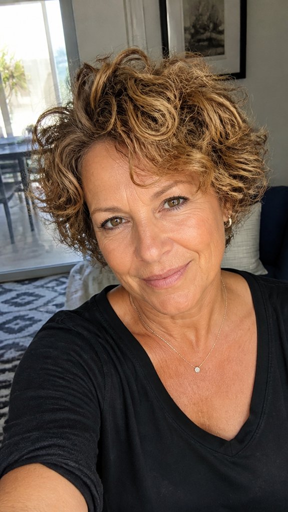 crown highlights cheekbone warmth