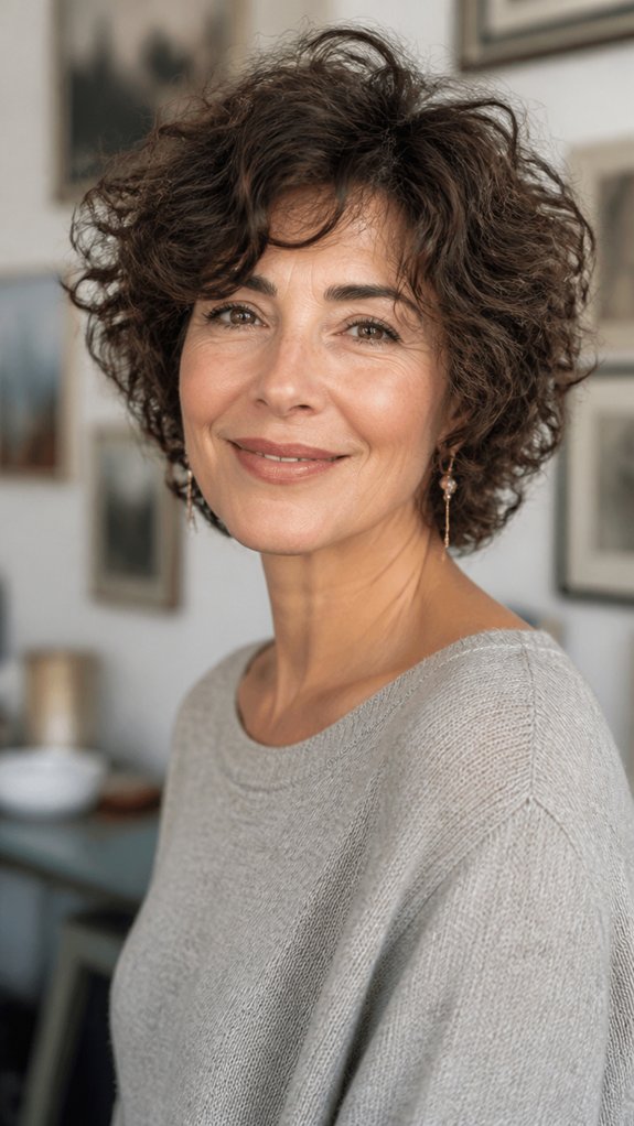 curly shag crown lift