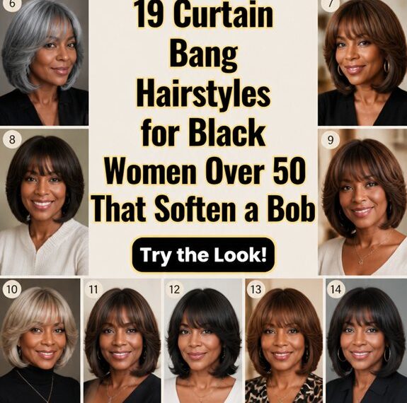 curtain bangs for older black women