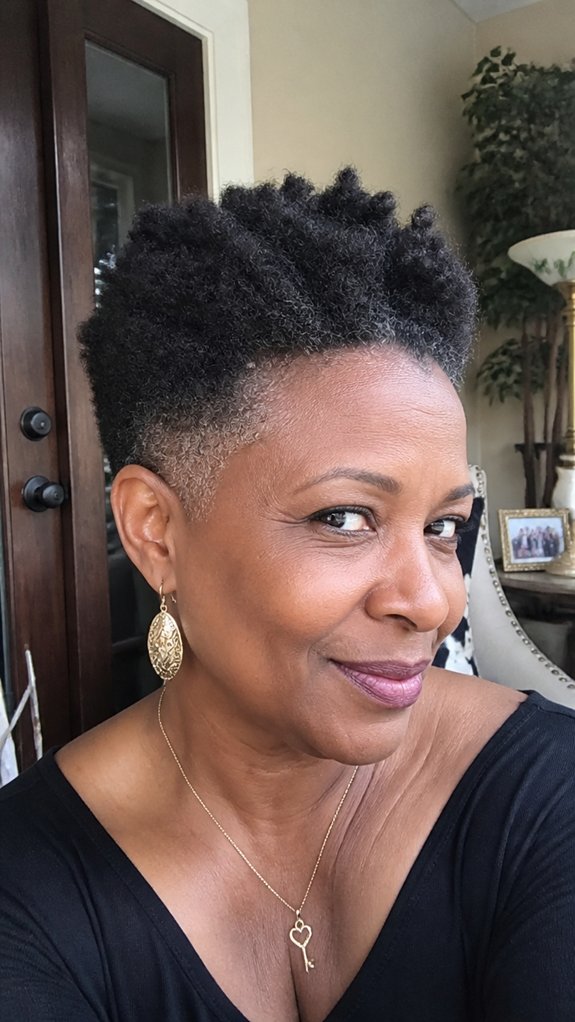 defined lifted crown with bantu