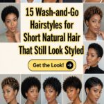 effortless styled short naturals