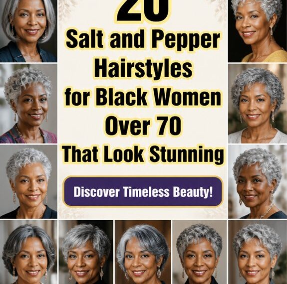 elegant salt and pepper hairstyles
