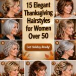 elegant thanksgiving hairstyles over50