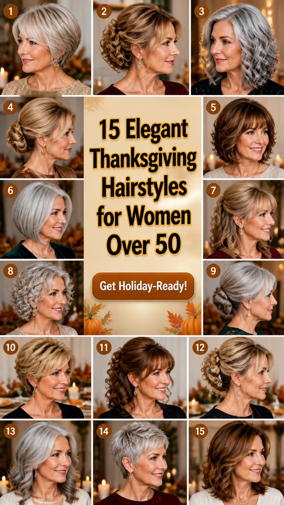 elegant thanksgiving hairstyles over50