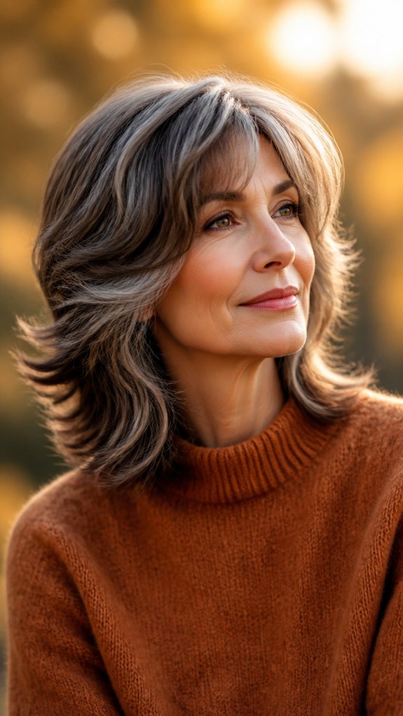 feathered layers for volume