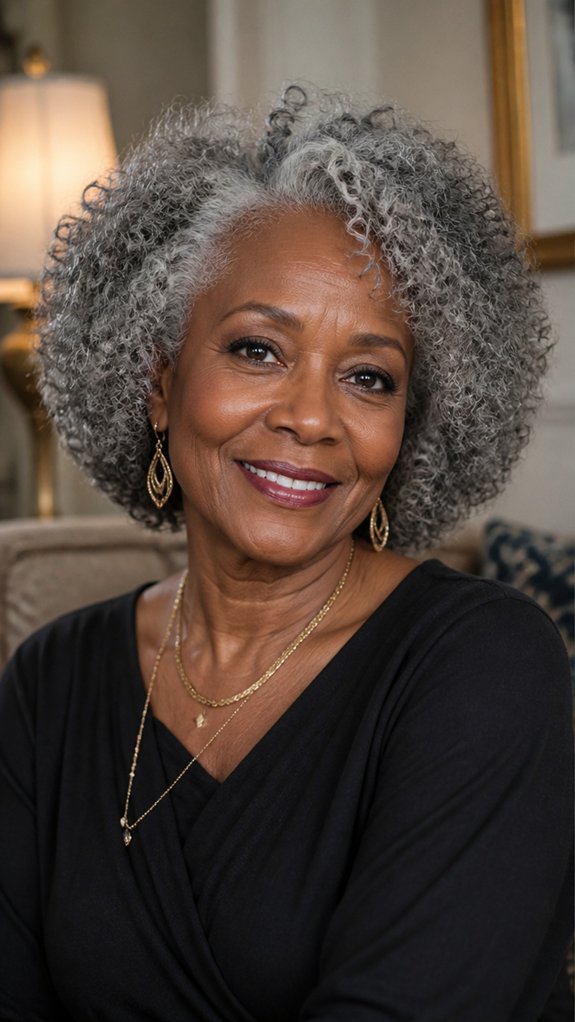 gentle twist out air dried volume