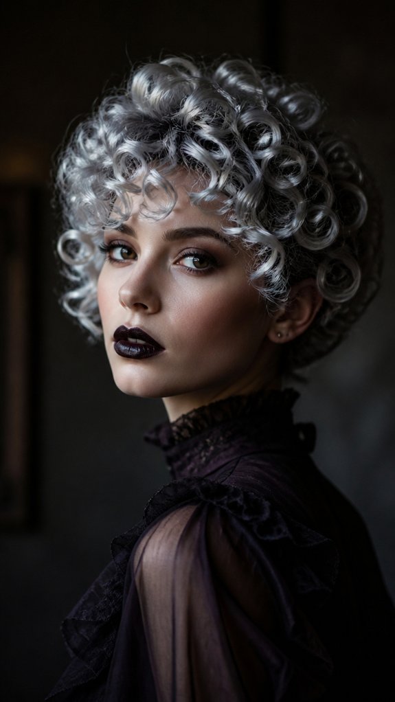 ghostly ringlets with curlformers