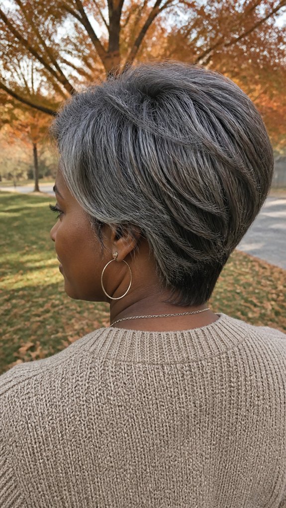 gray v cut for volume