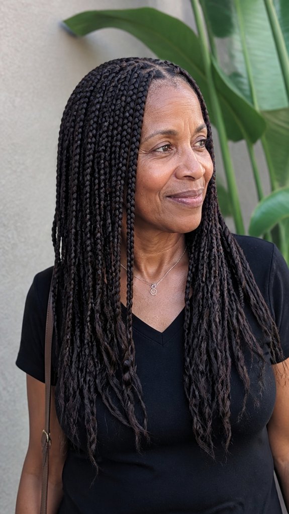 lightweight jumbo knotless braids