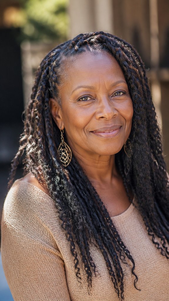 lightweight romantic voluminous locs