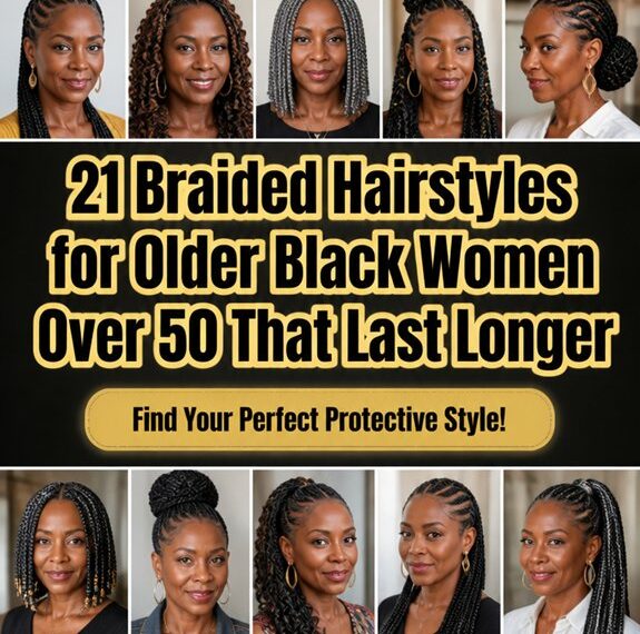 long lasting braided styles over50
