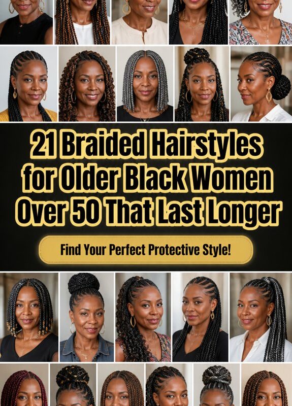 long lasting braided styles over50