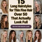 long layered looks for thin