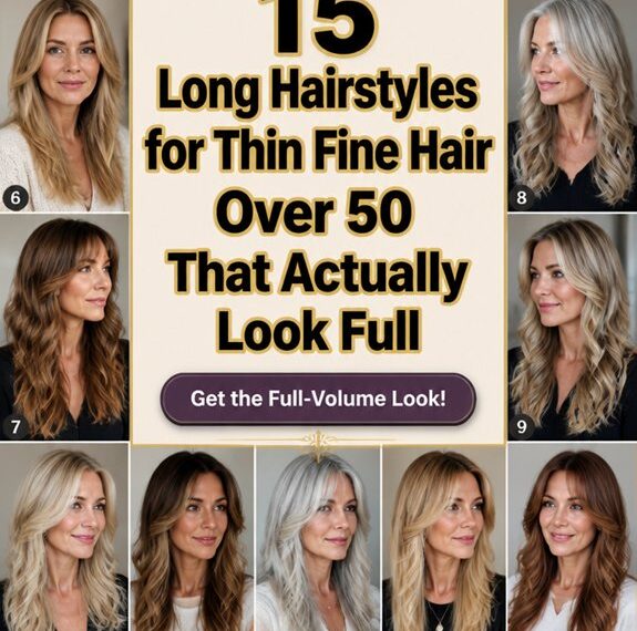 long layered looks for thin