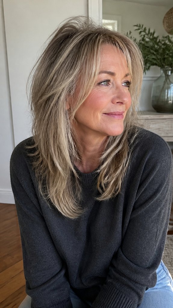 long layered volume boosting shag