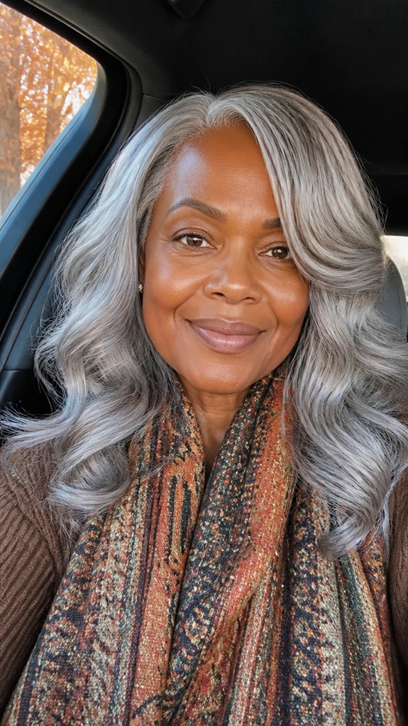 loose waves with shine
