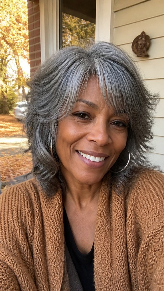 medium gray shag texture