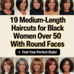 medium length hairstyles for seniors