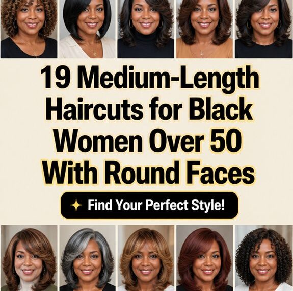 medium length hairstyles for seniors