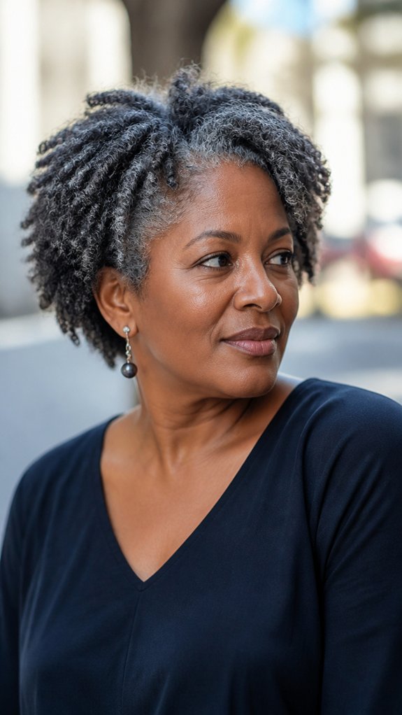 moisturized gentle twist out routine