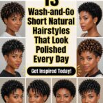 polished everyday short wash and go