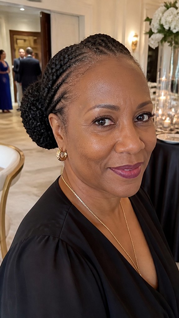 polished protective updos for photos