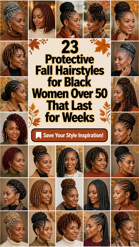 protective fall hairstyles over50