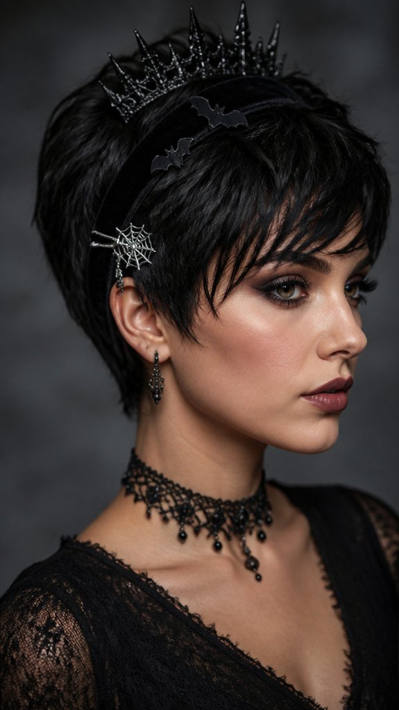 secure spooky hair accessories