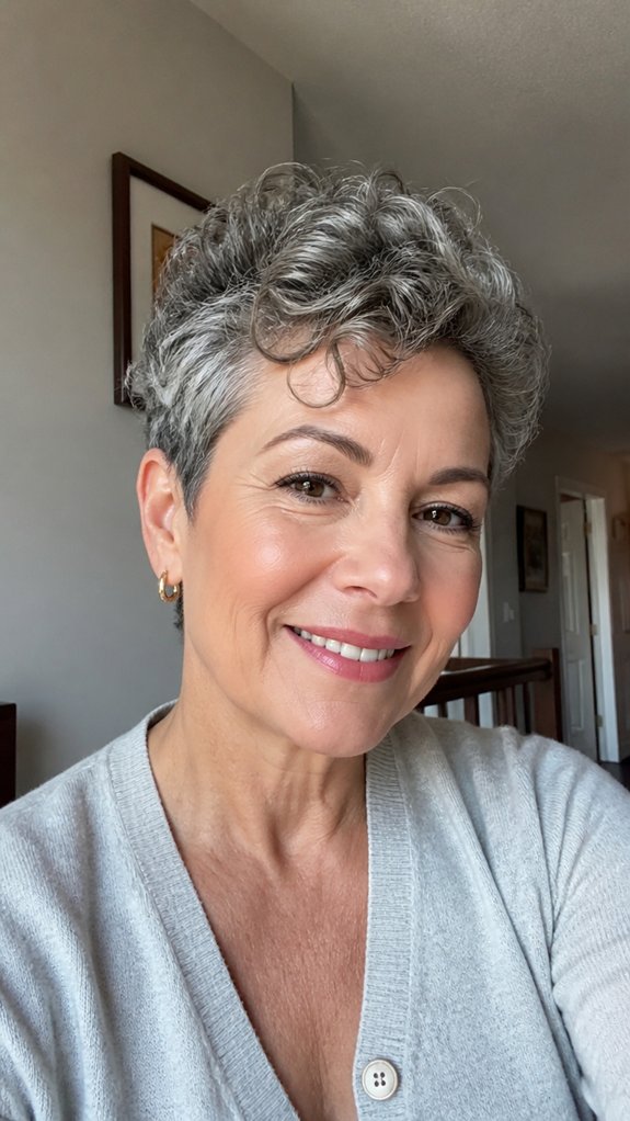short curly pixie lift
