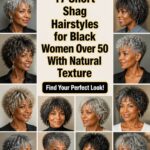 short natural shag hairstyles