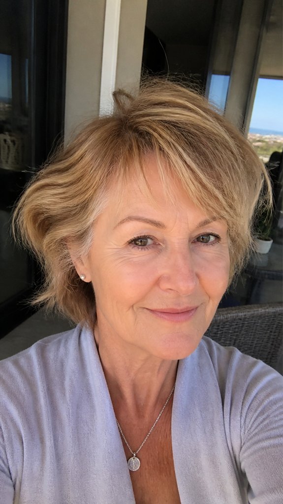 short shag for airy volume