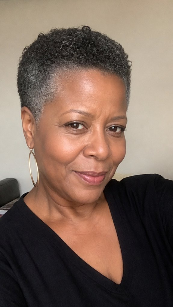short tapered volumizing cut