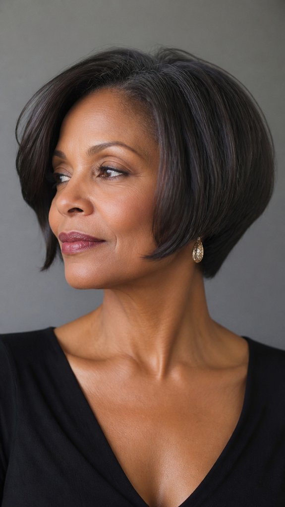 shorter nape longer front