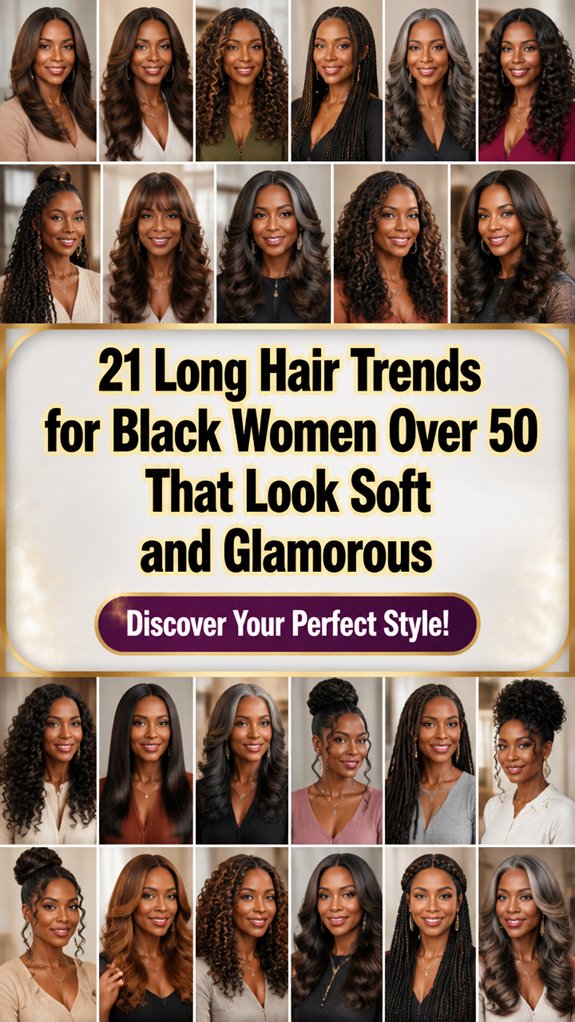 soft glamorous long hairstyles