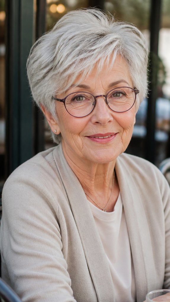 soft layered pixie balance
