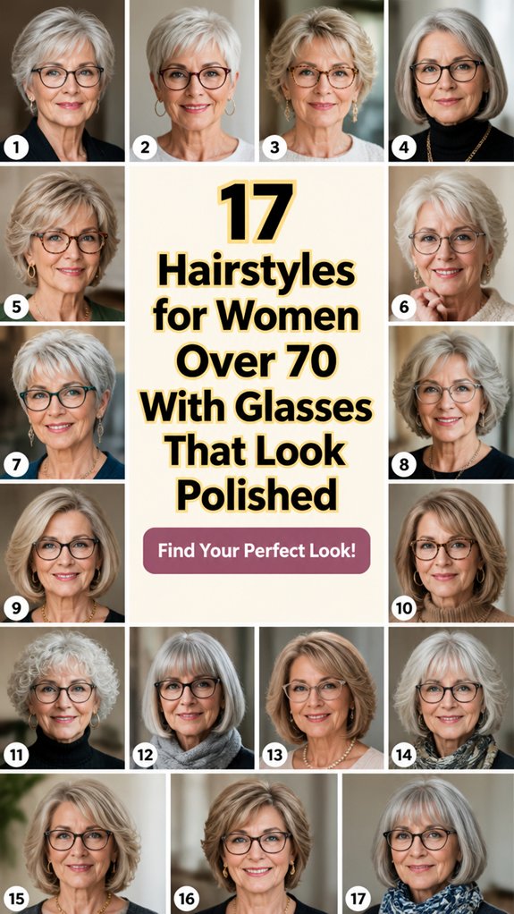 stylish hairstyles for older women
