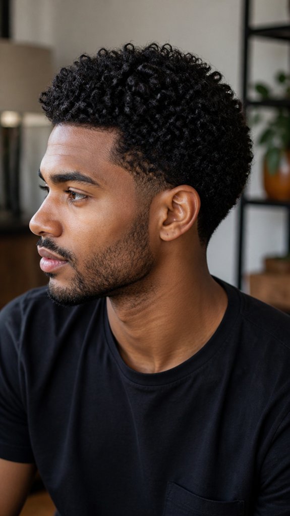 tapered cut frizz free foundation