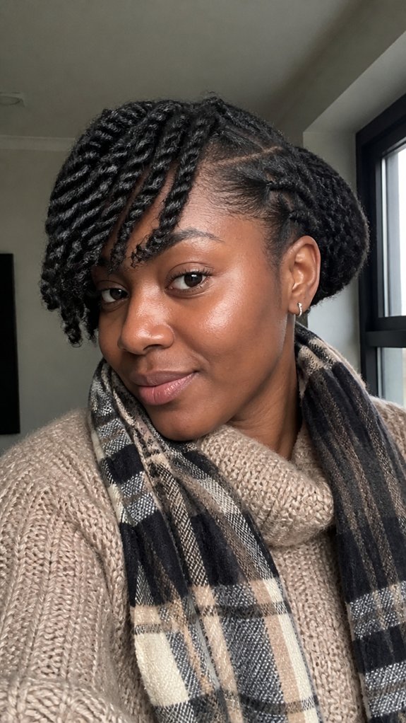 twist outs to polished updos